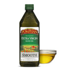 Pompeian Smooth Extra Virgin Olive Oil, Contains Polyphenols, First Cold Pressed, 48 Fl Oz