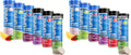 Nuun Sport + Caffeine Electrolyte Tablets Variety Pack, Non-GMO, 6 Pack | Dissolvable in Water, 60 Servings with 5 Essential Electrolytes for Hydration, 1g Sugar Drink Mix, Vegan, Non-GMO