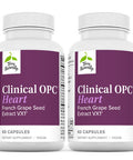 Terry ly Clinical OPC Heart - 60 Capsules, 2 Pack - 600 mg Grape Seed Complex - - Supports Overall Cardiovascular Function - Non-GMO, - 40 Total Servings