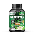 Built Nature Green Tea Extract Pills - Powerful Antioxidant Supplement - 98% Standardized Egcg 1000Mg For Natural Energy With Polyphenols - Gentle Caffeine - 120 Capsules