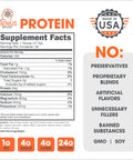 Genius Protein Powder, Vanilla - Dual Protein Blend with Improved Whey Isolate & Egg White for Lean Muscle Building for Men & Women - Grass-Fed Pre & Post Workout Meal Replacement Shake