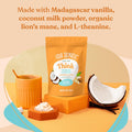 Four Sigmatic Think Vanilla Coconut Coffee Creamer By | Organic Coffee Creamer With Lion S Mane And L-Theanine | Powdered Coconut Creamer | Non Dairy Creamer Powder | 4.23 Oz