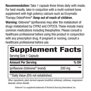 Nature's Way Ostivone Ipriflavone Supports Bone Health Vegetarian 90 Capsules
