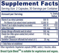 Vitanica Breast Cycle Blend Breast Cycle Support Iodine Borage Seed Oil Chaste Tree Berry (Vitex) Dandelion Vegan/Vegetarian 60 Capsules
