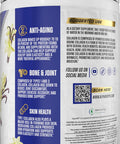 Alpha Supps Premium Hydrolyzed Collagen Protein Powder - Collagen Peptides Supplement For Men & Women With Digestive Enzymes - 30 Servings (French Vanilla)