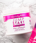 SkinnyFit Jump Start Pre Workout Supplement for Women 30 Servings - Creatine Free Powdered Mix Drink to Help Increase Energy, Focus, and Endurance, Pink Lemonade Flavor