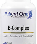 Patient One B-Complex With Quatrefolic I Broad Spectrum B Vitamins (60 Capsules)