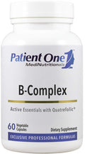 Patient One B-Complex With Quatrefolic I Broad Spectrum B Vitamins (60 Capsules)