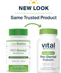 Hyperbiotics Pro Dental Probiotic with BLIS K12 and M18 | Premium Vegan Probiotic for Oral Health and Bad Breath | Sugar | Mint Chewable Tablet | Gluten and Dairy | 90 Count