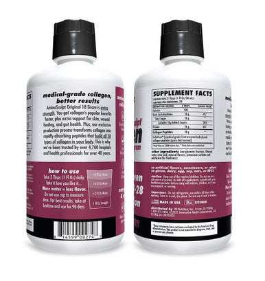 Aminosculpt Original Tart Cherry 30oz + Sculpt n' Cleanse Capsules 175ct Bundle