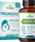 Zazzee PREGNOSITOL Easy-Tear Packets and Extra Strength Prenatal DHA