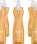 Method Dish Soap Clementine 18 Oz Pump Bottle 6/Carton