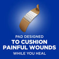 Band-Aid Flexible Fabric Adhesive Bandages Assorted 100 Ea (Pack Of 12)
