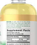 Carlyle Vitamin E Oil | 30000 IU | 2.5 fl oz | Ingestible & Topical Grade | Moisturizing for Skin | Vegetarian Non-GMO Gluten Supplement