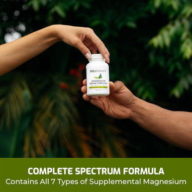 Magnesium Breakthrough Supplement 4.0 - Has 7 Forms Of Magnesium: Glycinate, Malate, Citrate, And More - Natural Sleep And Brain Supplement - 30 Capsules
