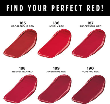 L'Oreal Paris Colour Riche Lipstick With Argan Oil And Vitamin E Reds Of Worth Prosperous Red