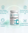 Deal Supplement Multi-Collagen Pills for Women with Vitamin C E & Biotin 300 Capsules 11 in 1 Formula with Saw Palmetto Bamboo Silica & Hyaluronic Acid Hair Skin Nail & Joint Health