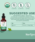 Maryruth'S Organics Ginkgo Leaf Liquid Drops Herbal Supplement Nootropic Circulatory System & Nervous System Health Usda Organic Non-Gmo Vegan 60 Servings