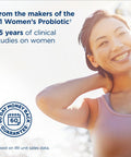 ReLife Womens Probiotic Ultimate Flora Womens Care GoPack Probiotic Supplement Shelf Stable Gluten Dairy Soy 15 Billion CFU 60 Vegetarian Capsules Packaging May Vary