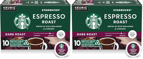 Starbucks K-Cup Coffee Pods, Dark Roast Hot or Iced Coffee, French Roast, 96 Keurig Pods