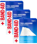 Band-Aid Mirasorb Gauze Sponges Large - 3Pc