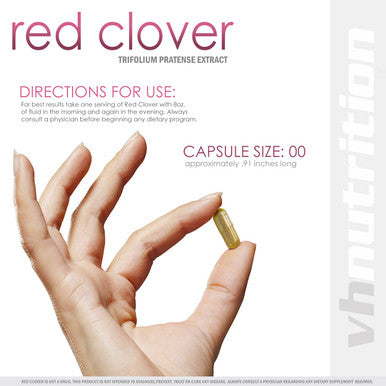 VH Nutrition Red Clover | 700 mg Capsules |Trifolium Pratense Extract