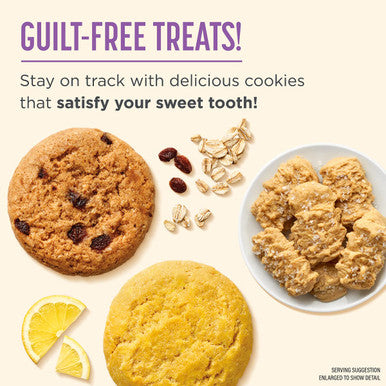 Nutrisystem Cookie Variety Pack, 24ct, Guilt-Free Snacks to Support Healthy Weight Loss