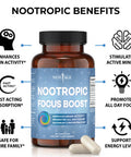 Nootropic Capsules by New Age-Brain Supplement Nootropics Booster -Enhance Focus -Boost Concentration-Improve Memory & Clarity for Men & Women ÃƒÂ¢Ã¢â€šÂ¬Ã¢â‚¬Å“with Bacopa Monnieri & Gingko Bilboa-120 Count ÃƒÂ¢Ã¢â€šÂ¬Ã¢â‚¬Å“2 Pack