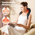Neck Massager With Heat, 4D Expert Kneading Massage, Shiatsu Neck And Back Massagers For Neck, Traps Pain Relief, Kn6 Blue V20