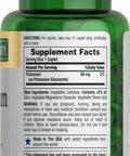 Natures Bounty Potassium Dietary Supplement 99 Mg 100 Caplets