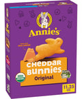 Annie's Organic Friends Bunny Grahams, Chocolate Chip, Chocolate, and Honey Baked Graham Snacks, 11.25 oz