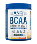 Applied Nutrition BCAA Powder Branched Chain Amino Acids Supplement with Vitamin B6 Replenish Electrolytes Amino Hydrate Intra Workout and Recovery Powdered Energy Drink 450g (Orange & Mango)
