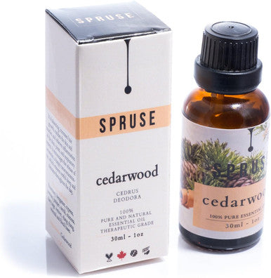 SPRUSE Cedarwood Essential Oil - 30ml - 100% Natural Undiluted