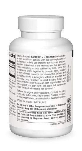 Source s + L-Theanine, 240 Tablets