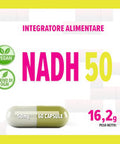 Hepatica Nadh 50Mg 60 Vegan Capsules, 3Rd Party Lab Tested, High Strength Supplement, Gluten And Gmo , 60 Count (Pack Of 1)