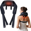 Neck Massager With Heat, 4D Expert Kneading Massage, Shiatsu Neck And Back Massagers For Neck, Traps Pain Relief, Kn6 Blue V20