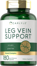 Carlyle Leg Vein Supplement | 180 Capsules | Supports Healthy Vein Function | Non-Gmo, Gluten Free