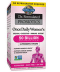 Garden of Life Dr. Formulated Probiotics for Women, Once Daily Womens Probiotics, 50 Billion CFU Guaranteed, 16 Strains Prebiotic Fiber, 30 Capsules