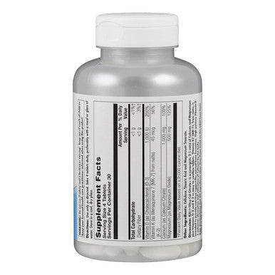 Kal Ultra Calcium Citrate Plus Tablets, 120 Count