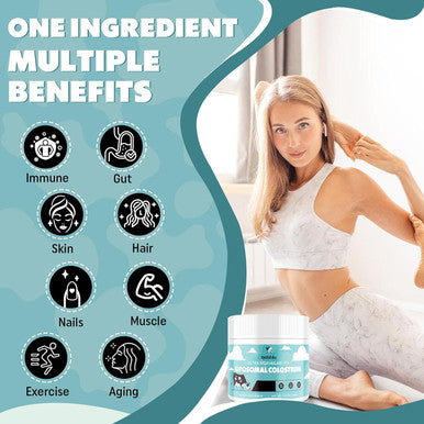 Marafiki Liposomal Bovine Colostrum Supplement - Grass Fed Colostrum Powder - High Bioavailability Easy to Mix (60 Servings)