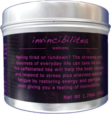 INVINCIBILITEA - 50g plus SMARTEA PANTS Tea - 45g to Help Strengthen the Body and Mind by Re-Energizing the Body