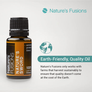 Natures Fusions Natures Sword 100% Pure & Essential Oil Blend 5 Fl Oz