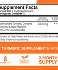 Turmeric Curcumin Capsules Qunol Turmeric 1000mg With Ultra High Absorption Joint Support Supplement Extra Strength Tumeric Vegetarian Capsules 2 Month Supply 120 Count Pack of 1
