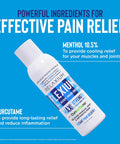 Relaxium Relaxium Flexium Instant Spray for Pain Max Strength with 10.5% Menthol & CurcuTame Supports Muscle Joint and Arthritis Pain Relief 3 FL oz. (90 ml)