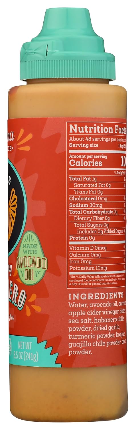 Siete Sauce Botana Habanero 8.5 OZ