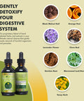 Go Nutrients Intestinal Edge Gut Detox Cleanse For Humans: Enhance Digestive Health, Boost Energy, Clear Skin With Black Walnut