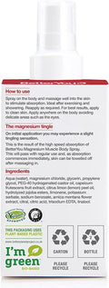 BetterYou, Magnesium Oil Recovery Spray, Pure Magnesium Oil Spray - Supports Working Muscle, Improves Performance and Speeds Recovery, 100ML Bottle