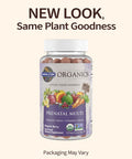 Garden of Life Organics Prenatal Gummies Multivitamin With Vitamin D3 B6 B12 C & Folate For Healthy Fetal Development Organic Non-Gmo Gluten-Free Vegan Berry Flavor 30 Day Supply