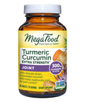 MegaFood Turmeric Curcumin Extra Strength - Joint Support Supplement - Turmeric Curcumin With Black Pepper & Boswellia Extract - Vegan - Made Without 9 Food Allergens - 60 Tabs (30 Servings)