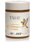 Tahi Raw Manuka Honey New Zealand UMF 10+ Certified (MGO 263+) - 100% Sustainable, Monofloral and Natural Honey - Non-GMO, Glyphosate-Free and Gluten-Free - New Zealand Manuka Pure Honey - 14.1oz